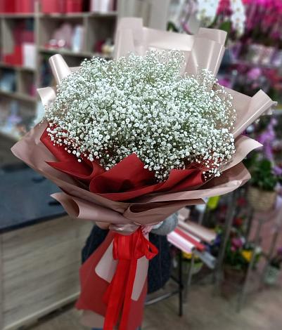 Букет цветов из: Гипсофила в Сухобузимском