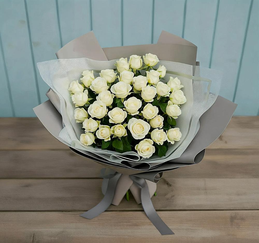 Букет Белоснежная нежность в Сухобузимском