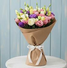 Букет цветов из:  Лизиантусы #REPLACE_PRED# Сухобузимском
